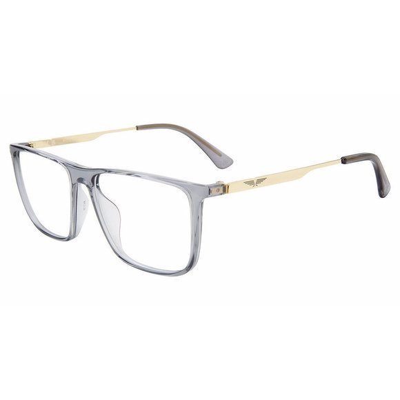 POLICE OPTICAL VPLP09 Eyeglasses TRANSP.-GREY-04G0 54mm